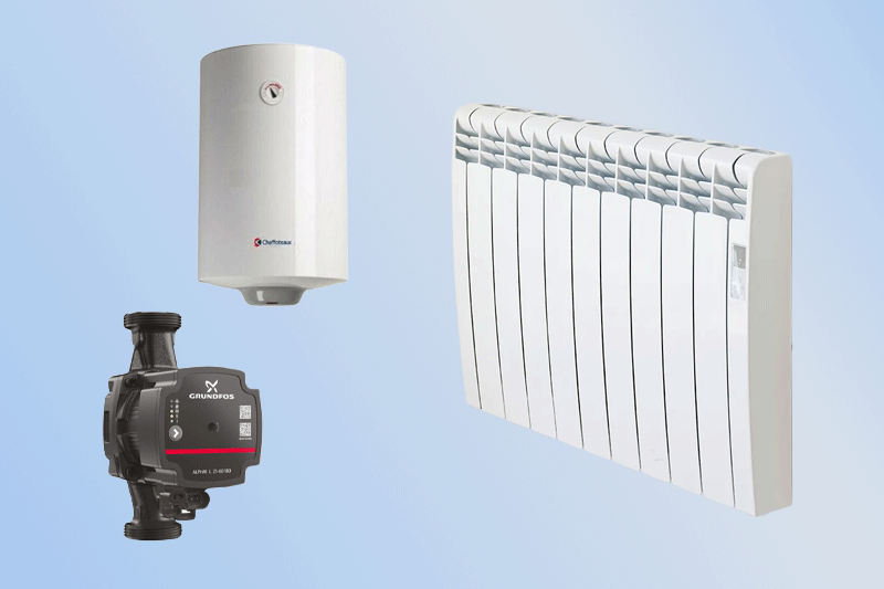 Installation chauffe-eau et chauffage